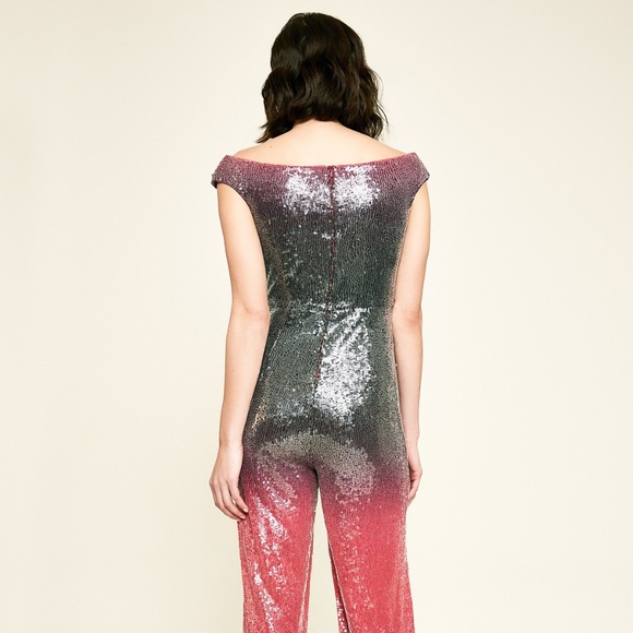 CRUX OFF-THE-SHOULDER  JUMPSUIT PRICE IS FIRM - Picture 4 of 7